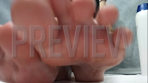asmr beautiful foot massage